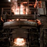 Electric arc furnace, steel and recycling