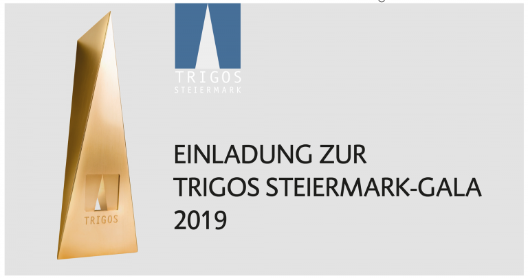 Nominierung für den TRIGOS Steiermark